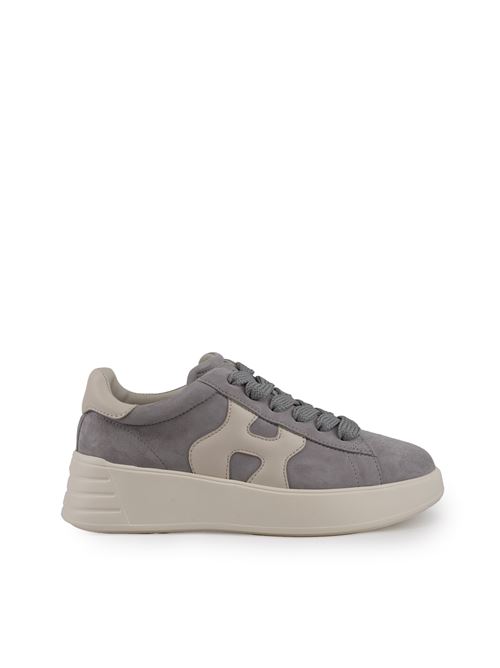 Sneakers Rebel in pelle scamosciata Grigio HOGAN | HXW5620DN61 PK60GAB